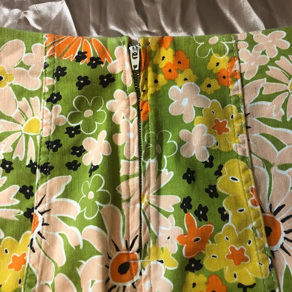 Free People Floral Mini Skirt - Picture 7 of 8